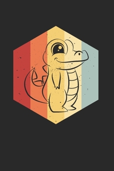 Krokodil Alligator Notizbuch: Krokodil Alligator Notizbuch f�r Liebhaber / Notizheft / Notizblock A5 (6x9in) Dotted Notebook / Punkteraster / 120 gepunktete Seiten