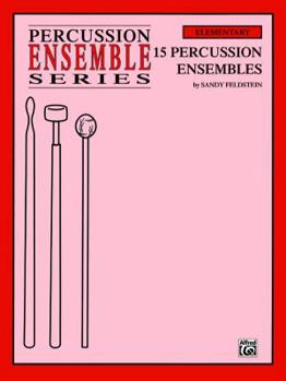 Paperback 15 Percussion Ensembles Book