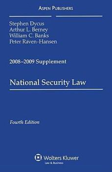Paperback National Security Law: Supplement Book