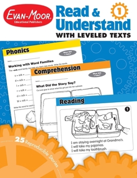 Paperback Read and Understand with Leveled Texts, Grade 1 Teacher Resource Book