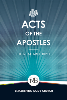 Paperback The Readable Bible: Acts Book