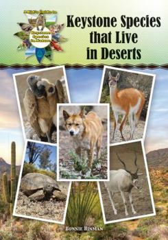 Hardcover Keystone Species That Live in Deserts Book