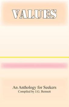 Paperback Values: An Anthology for Seekers Book