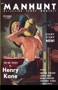 Paperback Manhunt, November 1953 Book