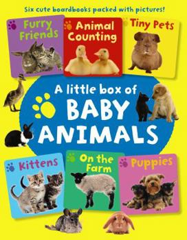 Board book A Little Box of Baby Animals: Six Cute Boardbooks Packed with Pictures! Book