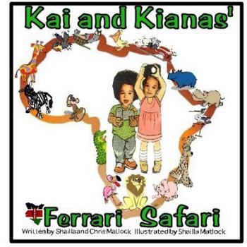 Paperback Kai and Kianas' Ferrari Safari Book
