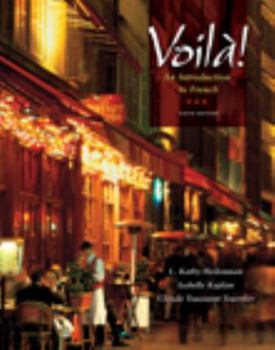 Hardcover Voila!: An Introduction to French [With 3 CDs] Book