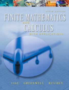 Hardcover Finite Mathematics and Calculus With Applications Book