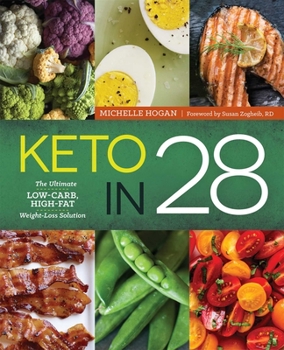 Paperback Keto in 28: The Ultimate Low-Carb, High-Fat Weight-Loss Solution Book