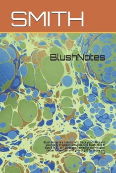 Paperback BlushNotes: Blush Notes is a notebook to trace your tasks and your daily or weekly activities, This Blush note of size 6 "X 9", of Book