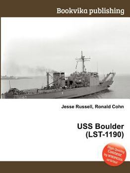 Paperback USS Boulder (Lst-1190) Book