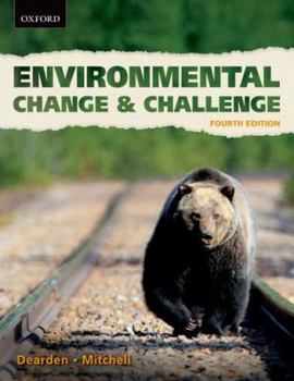 Paperback Environmental Change & Challenge: A Canadian Perspective Book