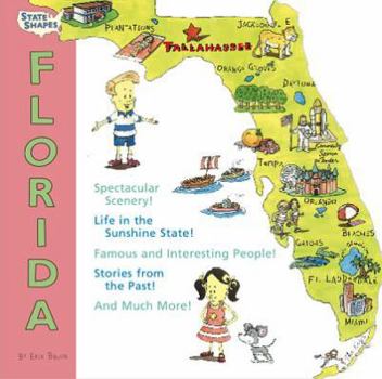 Hardcover State Shapes: Florida Book