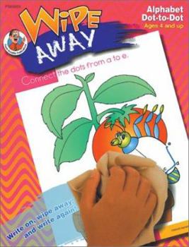 Paperback Wipe Away Alphabet Dot-To-Dot Book