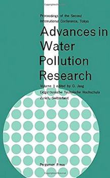Hardcover Advances in Water Pollution Research Book