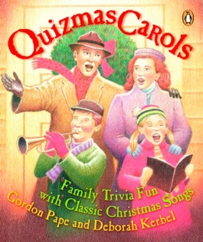 Paperback Quizmas Carols: Family Trivia Fun with Classic Christmas Songs Book