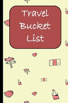 Paperback Travel Bucket List Book