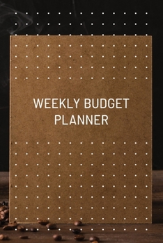 Paperback Weekly Budget Planner: Undated, Original Business Style, Organize Notes, Ideas, Follow Up, Project Management, 6" x 9" - 110 Pages - Durable Book