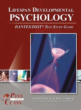Hardcover Lifespan Developmental Psychology DANTES / DSST Test Study Guide Book