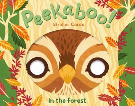 Paperback Peekaboo! Stroller Cards: In the Forest Book
