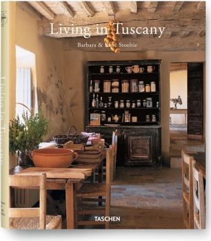 Hardcover Living in Tuscany Book