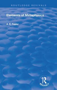Elements of Metaphysics