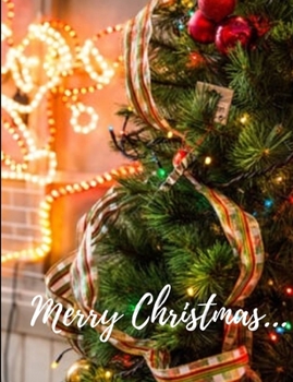Paperback Merry Christmas: Merry Christmas notebook/journal/planner 100 pages Beautiful Book