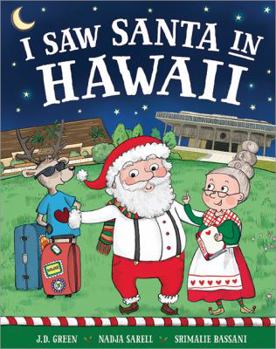 Hardcover I Saw Santa in Hawaii Book