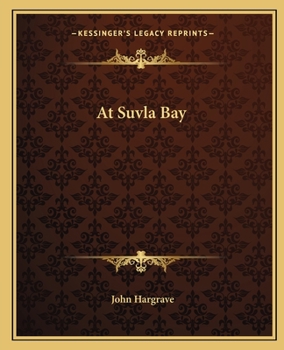 Paperback At Suvla Bay Book