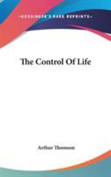 Hardcover The Control Of Life Book
