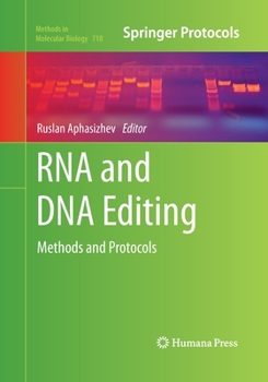 Paperback RNA and DNA Editing: Methods and Protocols Book
