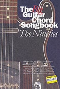 Paperback The Big Guitar Chord Songbook: The Nineties Book