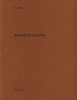 Paperback Bonhote Zapata: de Aedibus Book