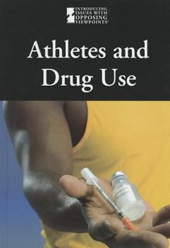 Hardcover Athletes and Drug Use Book