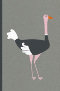 Notes: A Blank Guitar Tab Music Notebook with Ostrich Cover Art