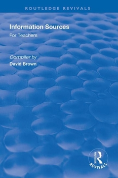 Paperback Information Sources for Teachers Book