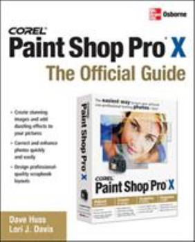Paperback Corel Paint Shop Pro X: The Official Guide Book
