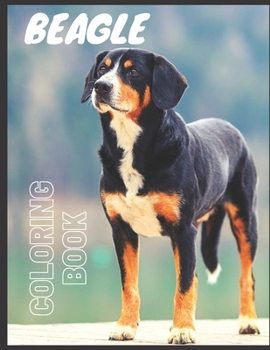 Paperback BEAGLE coloring book: Beagle Coloring Book: Cute Gift Idea for Dog Lover - Stress Relieving & Relaxing Activity Paperback - Perfect for Book