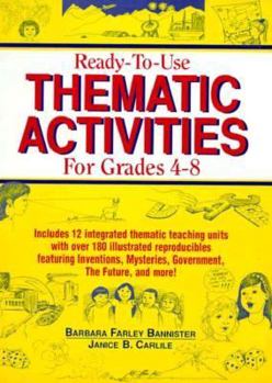 Paperback Ready-To-Use Thematic Activities for Grades 4-8 Book