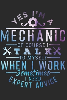 MECHANIC: Mechanic Notebook The perfect gift idea for mechanic or mechanic trainees. The paperback has 120 white pages with dot matrix that assist you in writing or sketching.