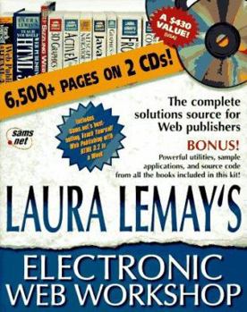 Paperback Laura Lemay's Electronic Web Workshop Book