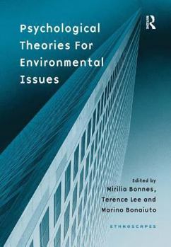 Hardcover Psychological Theories for Environmental Issues Book