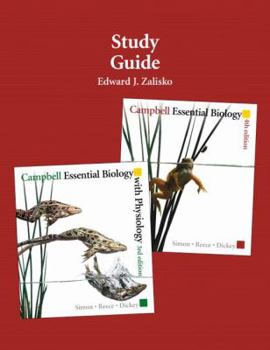 Paperback Study Guide for Campbell Essential Biology with Physiology Chapters Book