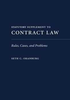 Paperback Contract Law: Rules, Cases, and Problems Book
