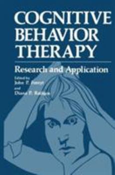 Hardcover Cognitive Behavior Therapy: Research and Application Book