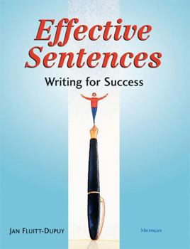 Paperback Effective Sentences: Writing for Success Book