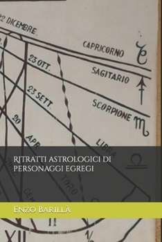 Paperback Ritratti astrologici di personaggi egregi [Italian] Book