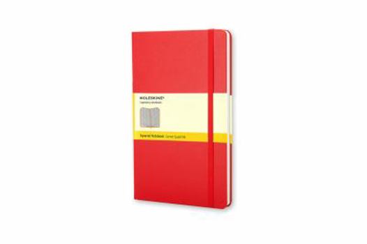Hardcover Moleskine Classic Notebook, Large, Squared, Red, Hard Cover (5 X 8.25) Book