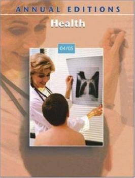 Paperback Annual Editions: Health 04/05 Book