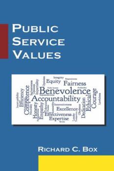 Hardcover Public Service Values Book